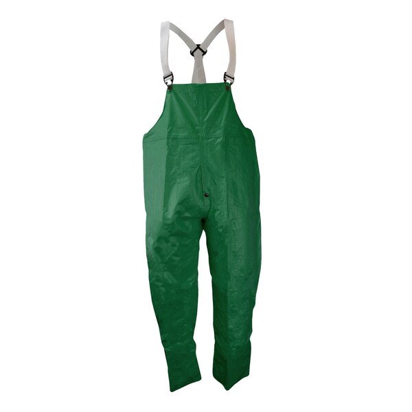Neese Outerwear Universal 35 Bib Trouser w/Fly-Green-L - 35001-13-1-GRN-L