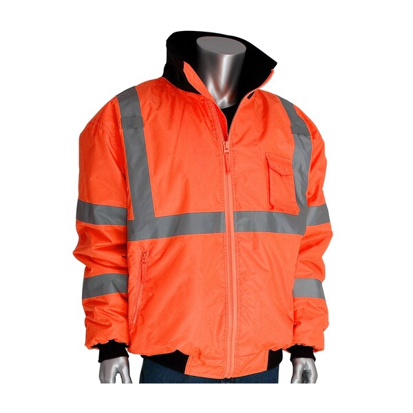 Pip Jacket, 100% Polyester, Hi-Viz Orange, Xl - 333-1762-OR/XL