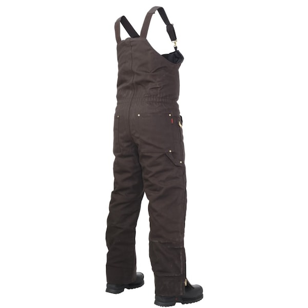 Tough Duck Insulated Bib Overall, WB031-DKBR-L - WB031