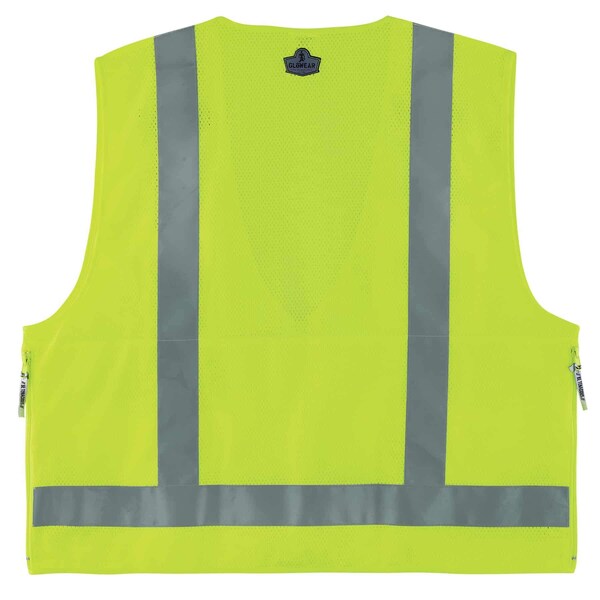 Ergodyne Lime Type R Class 2 Surveyors Vest, L/XL - 8250Z