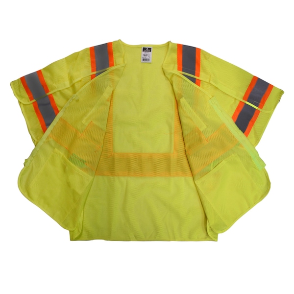 Radians Radians SV24-3 Type R Class 3 Breakaway Surveyor Vest - SV24-3GM-XL/2X