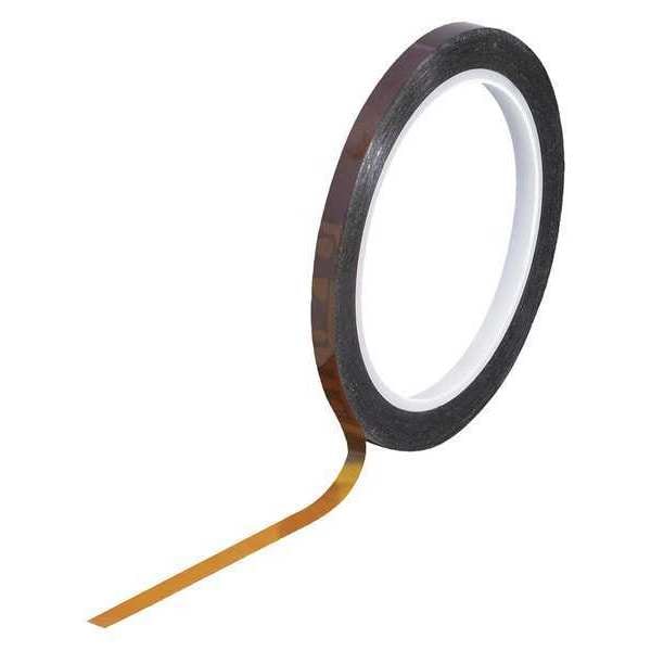 Kapton Cinta Kapton®, 1/8" x 36 yds., Ámbar, 1/Caja - T960291