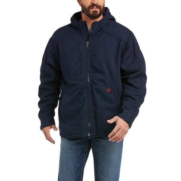 Ariat FR Stretch Canvas Jacket, 44 cal/sq cm, 3XL, 9.5 oz Zipper Closure - 10037640
