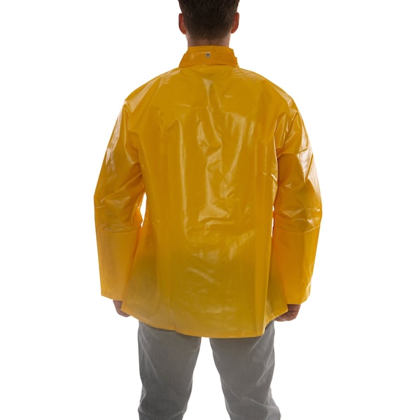 Tingley Rain Jacket, S, Ylw, Unisex, 0.25mm Thick - J22257
