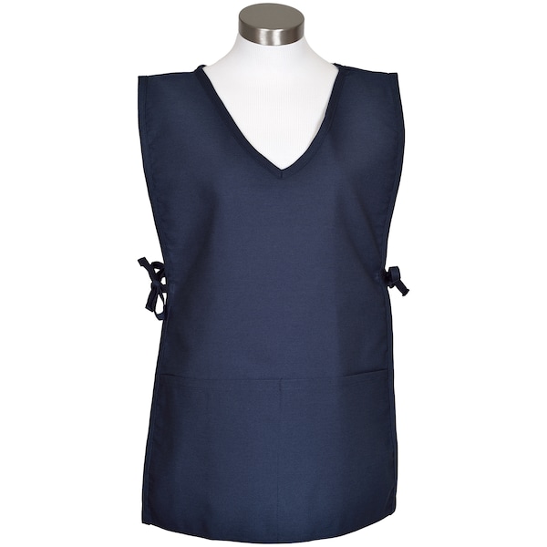 Fame (A Delta Plus Group Company) Cobbler Apron, V-Neck, F56XL, Navy - 81084
