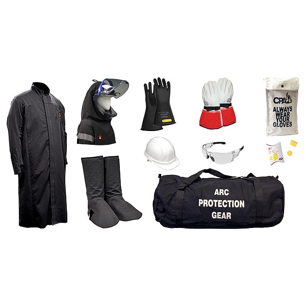 Mechanix Wear Arc Flash Protection Clothing Kit, Sz 10 - AG40-GP-CL-4XL-H3P-10