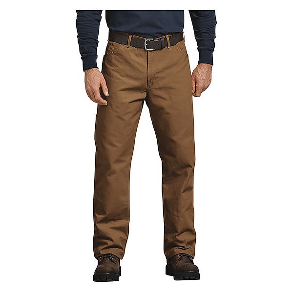 Dickies Men's Jean, 38 in, Rinsed Brown Duck, 100% Cotton Duck - 1933BD 38 33
