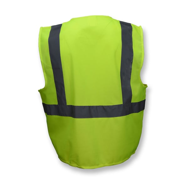 Radians Hi-Vis Economy Safety Vest L Class 2 U-Block Back, , Hook & Loop - SV2GSL