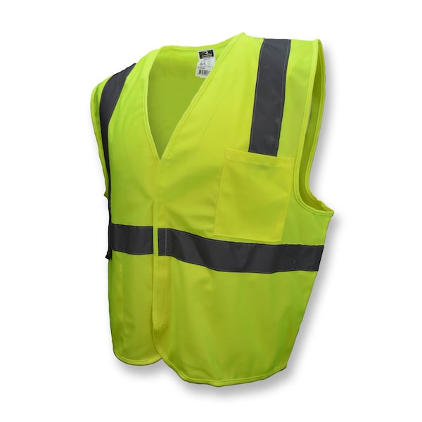 Radians Hi-Vis Economy Safety Vest L Class 2 U-Block Back, , Hook & Loop - SV2GSL