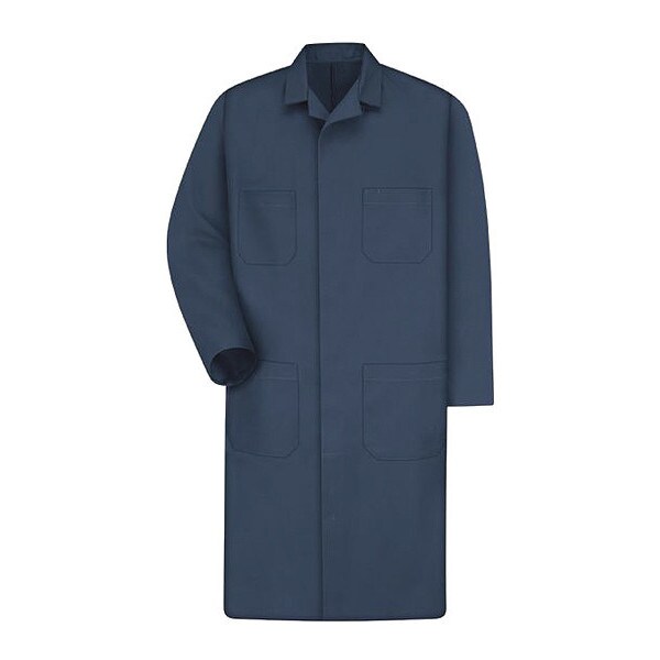 Red Kap Mens Navy Shop Coat 65/35 Twill - KT30NV RG 58