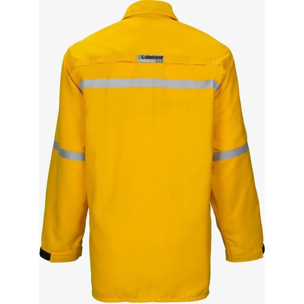 Lakeland Fire Shirt, Yellow, Reflective Material, L - WLSHTS26-L