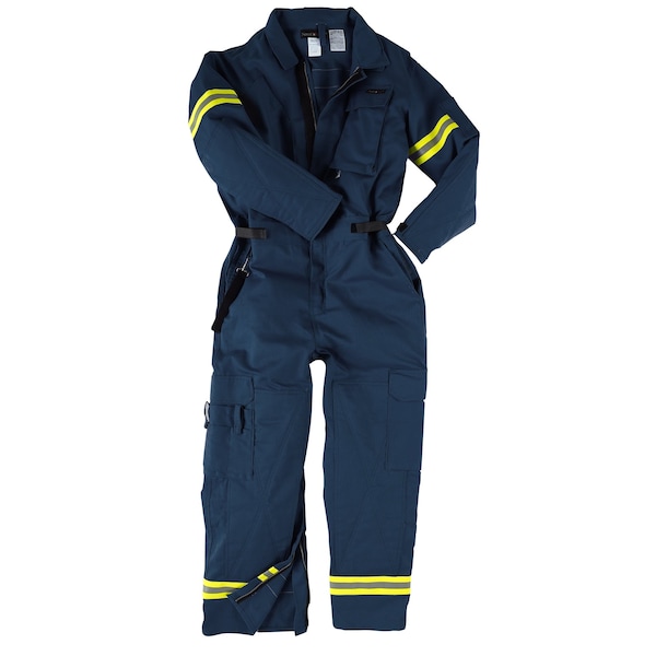 Neese Workwear 9oz Indura FR Extrication Coverall-NV-2X - VI9CAENV-2X