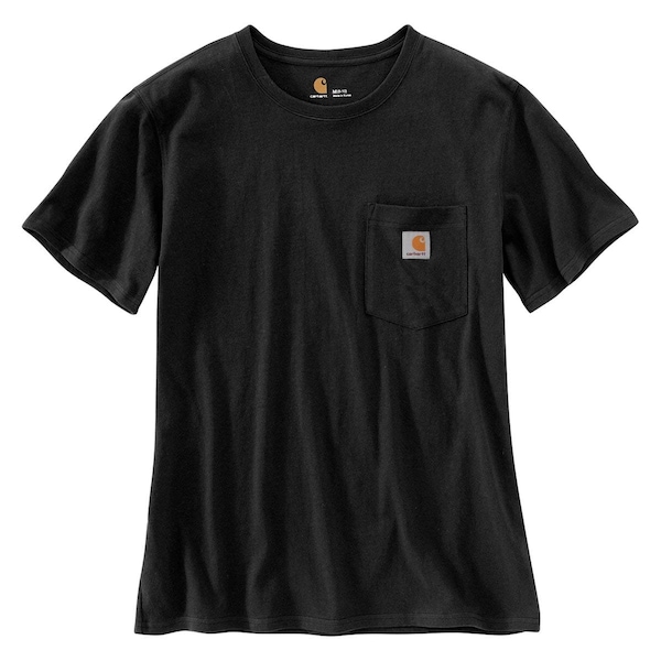 Carhartt Women's T-Shirt, Cotton, Black - 103067-001XXLREG