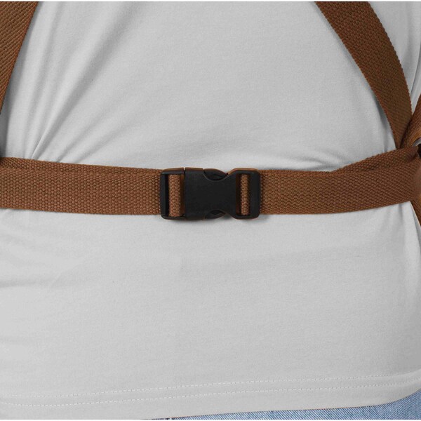Edendirect Heavy Duty Waxed Canvas Tool Apron, Fit Men and Women, 18oz Water-Resistant - IR-W465P181589