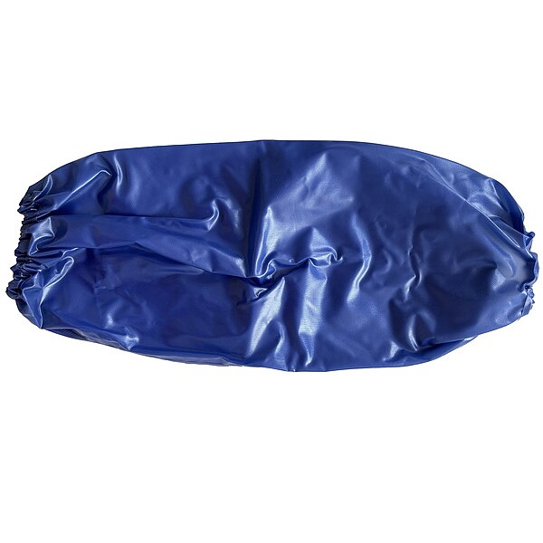 Condor Not Applicable Disposable Sleeve, 18 in Length, 8 mil Thick, Welded Seam, Blue, 1 PR - 817JN5