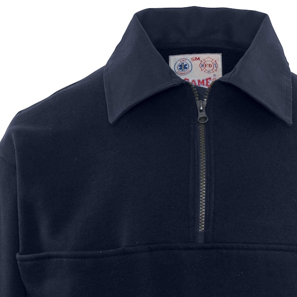 Game Workwear The Canvas Collar Jobshirt, Navy, Size Tall 2X - 8070