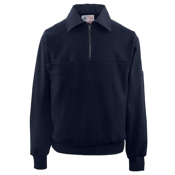 Game Workwear The Canvas Collar Jobshirt, Navy, Size Tall 2X - 8070