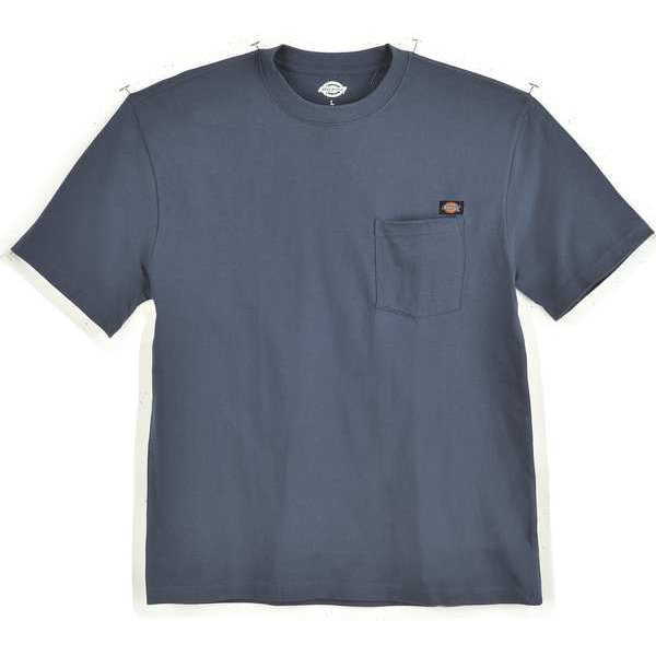 Dickies Men's Short Sleeve T-Shirt, Cotton, Pullover Closure, L - WS50DN TL L