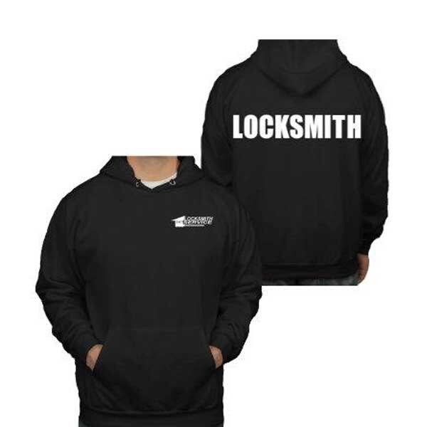 Uhs Hardware Black Locksmith Hoodie- Large - TS-HOODIE-L