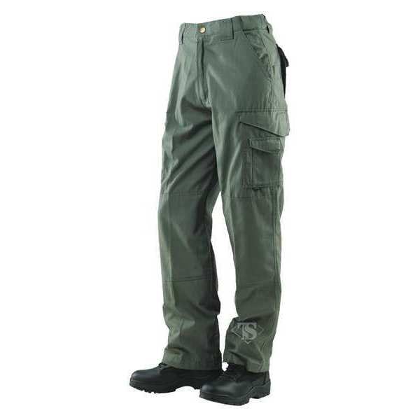 Tru-Spec Men's Tactical Pants, 32 in, Olive Drab Green, 100% Cotton Canvas - 1071