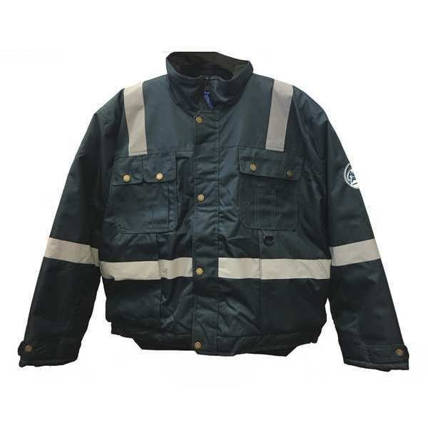 Polar Plus Insulated Reflective Blue Nylon Jacket  size 3XL - 34020R-3XL