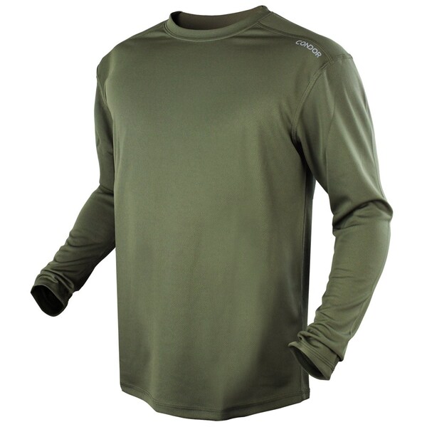 Condor Outdoor Products MAXFORT LS TRAINING TOP, OLIVE DRAB, S - 101121-001-S