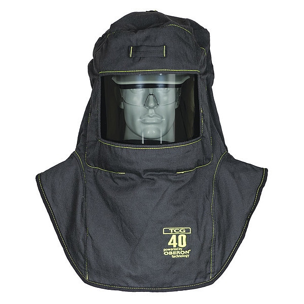 Oberon TCG40 Series Ultralight Arc Flash Hoods w/Adapter - TCG40-A1