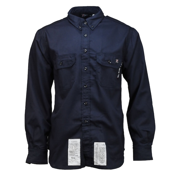 Neese Workwear 7 oz Ultra-Soft FR Shirt-NV-XL - VU7SHNV-XL