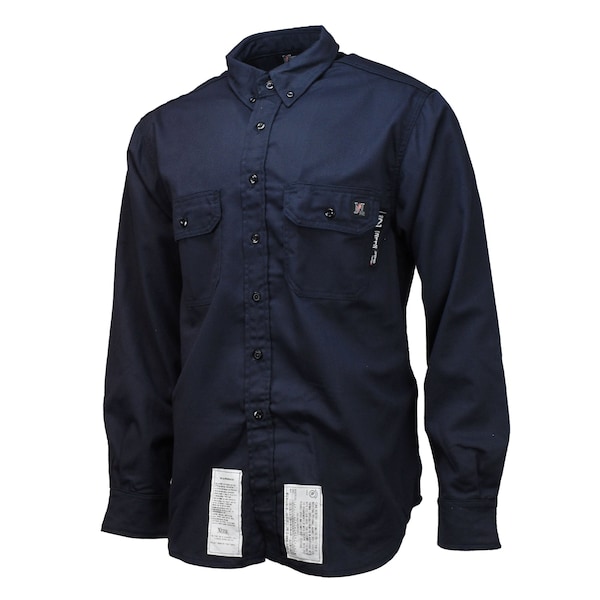 Neese Workwear 7 oz Ultra-Soft FR Shirt-NV-XL - VU7SHNV-XL