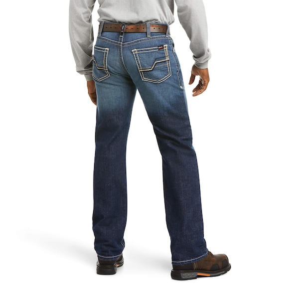 Ariat Men's Flame Resistant Pants, 20 cal/sq cm, M 13 oz Denim - 10026004