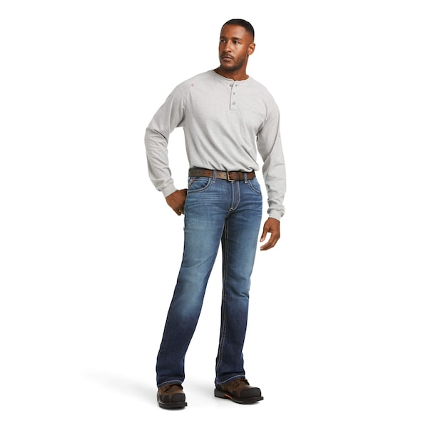 Ariat Men's Flame Resistant Pants, 20 cal/sq cm, M 13 oz Denim - 10026004