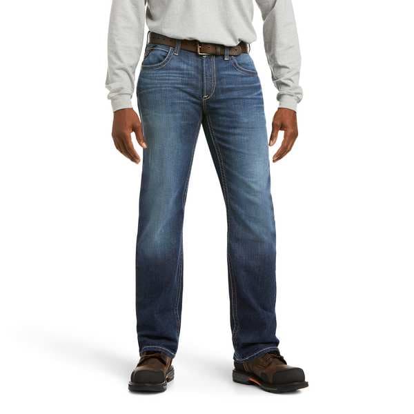 Ariat Men's Flame Resistant Pants, 20 cal/sq cm, M 13 oz Denim - 10026004