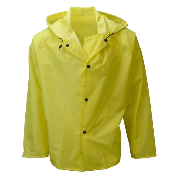 Neese Outerwear Cool Wear 375 Jacket w/Hood-Yel-2X - 37001-00-1-YEL-2X