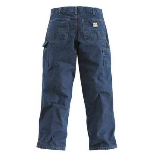 Carhartt Men's Flame Resistant Pants, 16 cal/sq cm, 38 x 34" 11.75 oz 100% Cotton - FRB13-DNM 38 34
