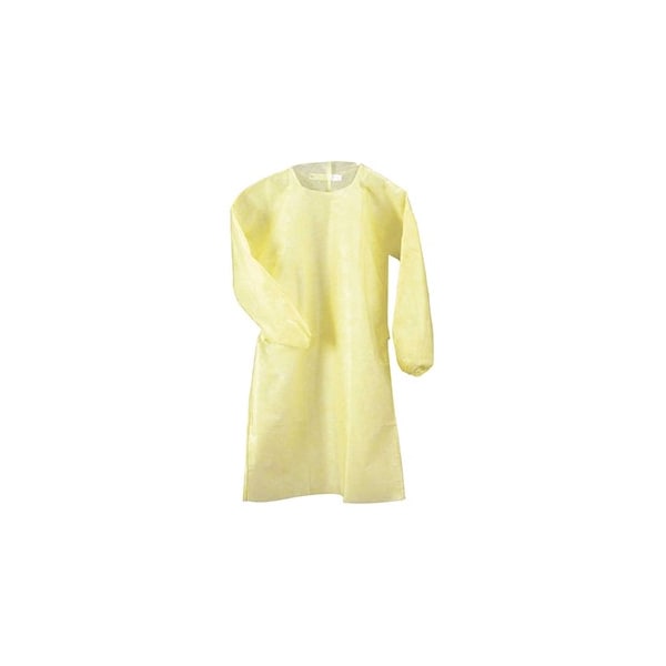 Medegen Medical Products Isolation Gown, Acti-Fend(R), Yllw, PK50 - 99910