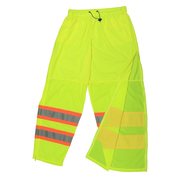 Radians Radians SP61 Class E Surveyor Safety Pan, 100% Polyester Mesh and 100% Polyester Tricot, 5X-6X - SP61-EPGS-5X6X