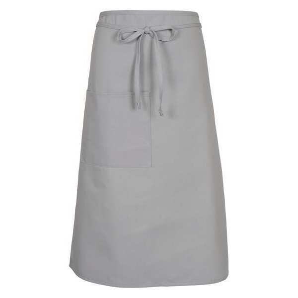 Fame (A Delta Plus Group Company) Bistro Apron, F24, Silver - 82810