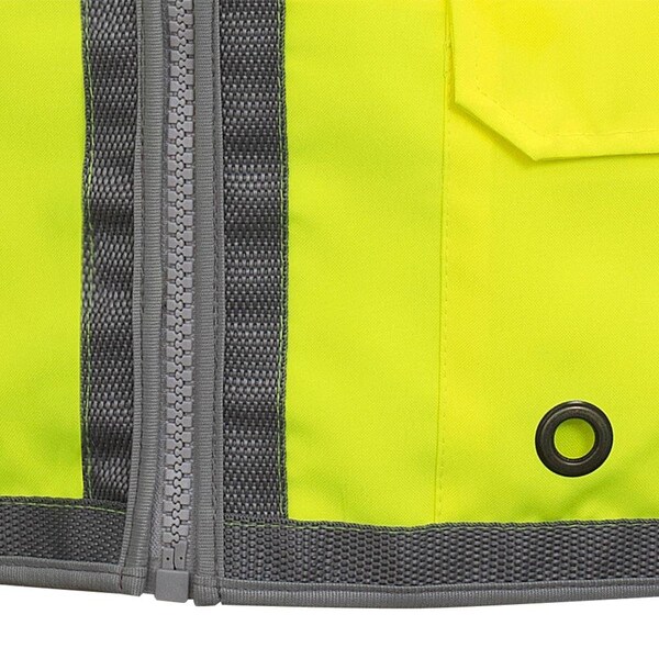 Pioneer Surveyor Mesh Back Vest, Green, 2XL - V1010260U-2XL
