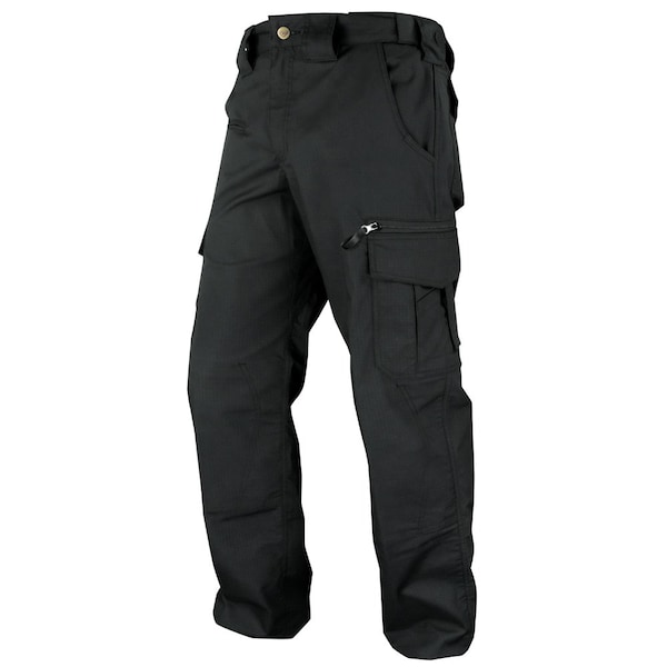 Condor Outdoor Products Men's EMS Pants, 38, Black, 65% Cotton /  32% Polyester / 3% Spandex - 101257-002-38-34