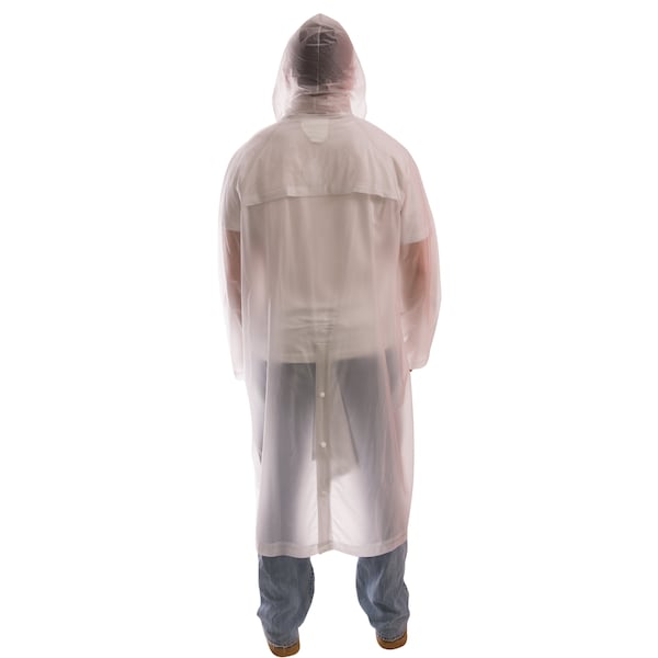 Tingley Raincoat, PVC, Clear, 3XL, 48" - C61210