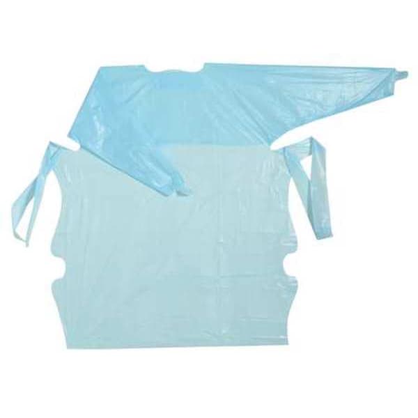 Polyco Embossed Disposable Gown, L, 48 In. L, PK15 - 11500