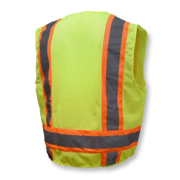 Radians Radians SV6 Two Tone Surveyor Type R Class 2 Solid/Mesh Safety Vest - SV6GM