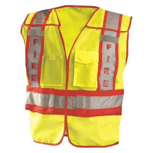 Occunomix Safety Vest Size 3X-4X - LUX-PSF-Y3/4X