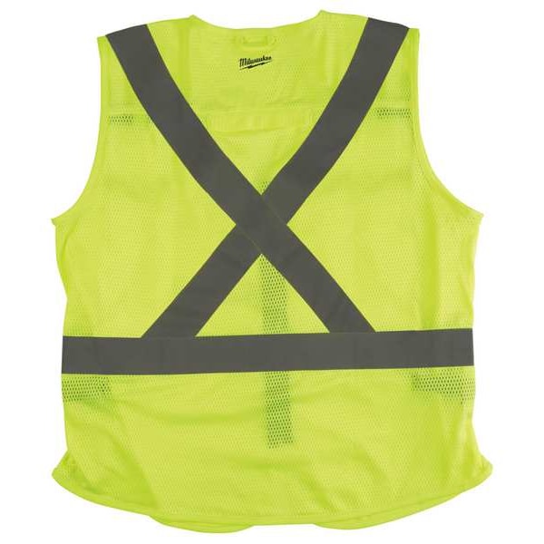 Milwaukee Tool Class 2 High Visibility Yellow Safety Vest - L/XL (CSA) - 48-73-5062