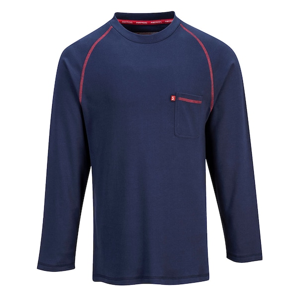 Portwest Men FR T-Shirt, 12 cal/cm2, Large, Cotton - FR01