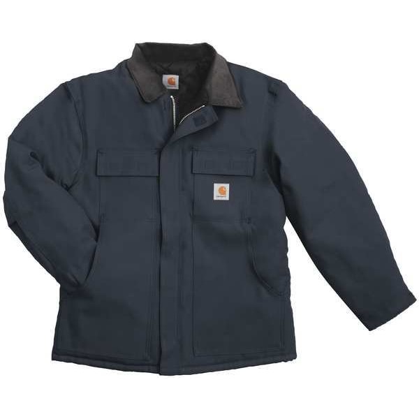 Carhartt Blue Cotton Duck Coat size XL - C003-DNY XLG REG