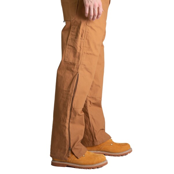 Berne Bib, Overall, Original, Unlined Duck, 42x28, 28 in. Inseam, Brown Duck, 42 in. X 28 in. - B1067