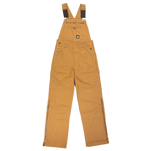 Berne Bib, Overall, Original, Unlined Duck, 42x28, 28 in. Inseam, Brown Duck, 42 in. X 28 in. - B1067
