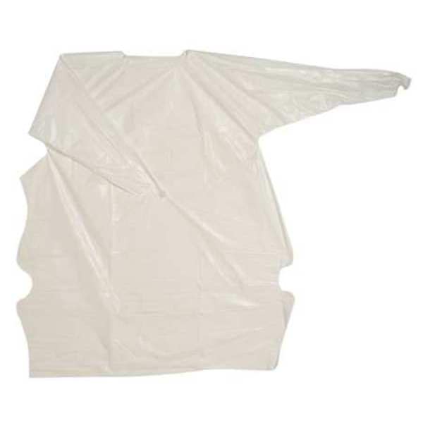 Polyco Embossed Barrier Gown, L, 48 In. L, PK15 - 11502