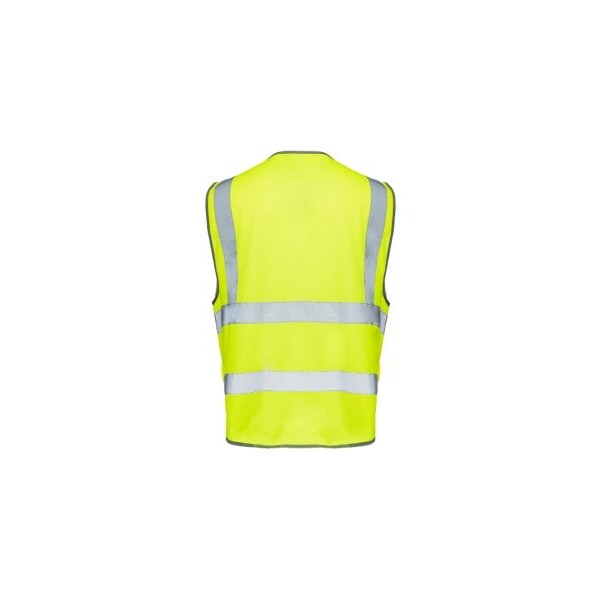 Northmon Safety Hi-Vis Safety Vest L/XL Class 2 0 Pockets - NM-SV-101-YW-L/XL